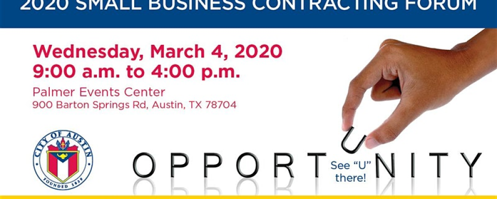 Come And Join 2020 Small Business Contracting Forum